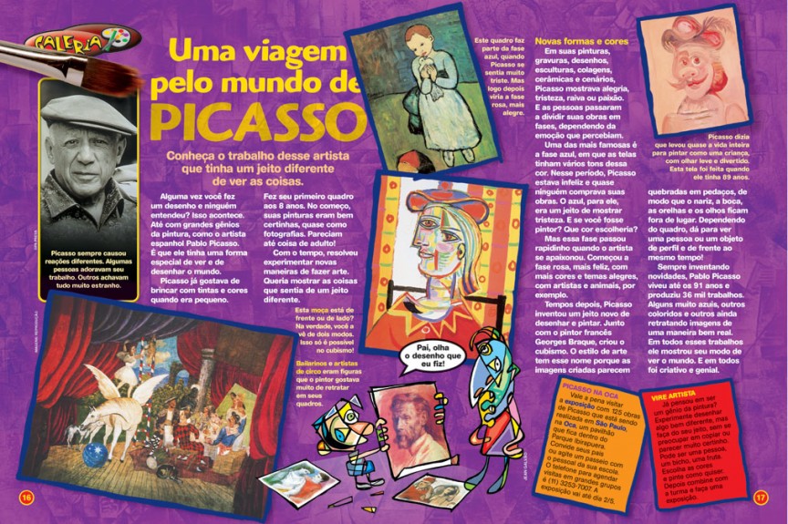 Uma viagem pelo mundo de Picasso - Recreio