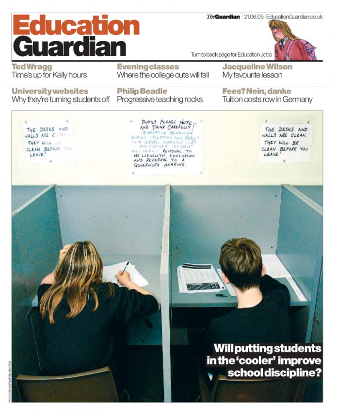 Will putting students in the cooler improve school discipline? - The Guardian