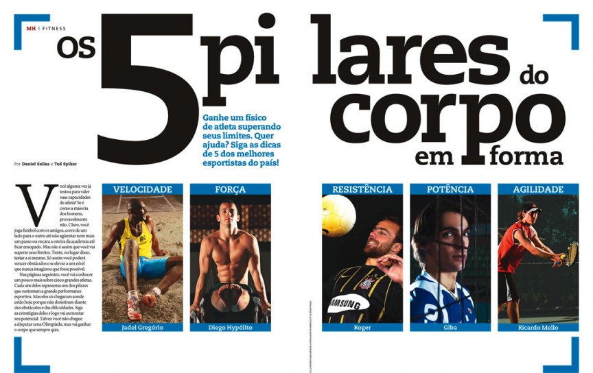 Os 5 pilares do corpo em forma 1/6 - Men's Health Brasil