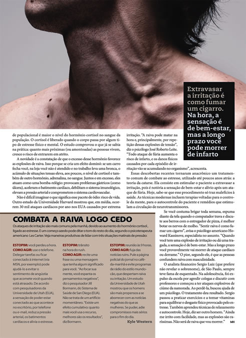 Pra que tanta raiva? 3/3 - Men's Health Brasil