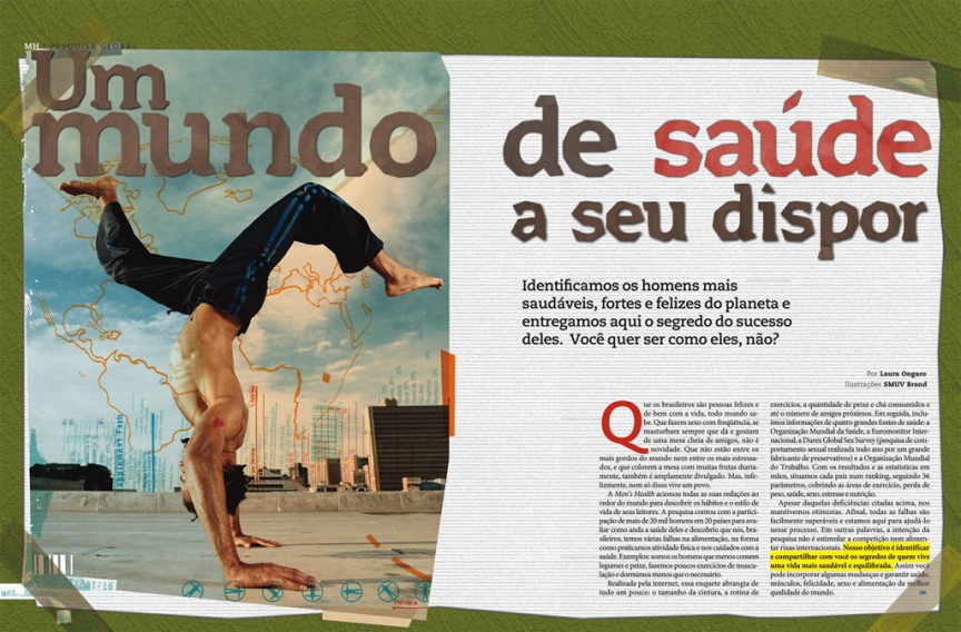 Um mundo de saúde a seu dispor 1/3 - Men's Health Brasil