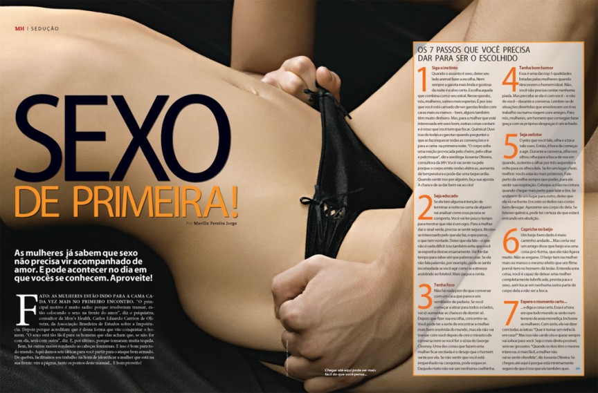 Sexo de primeira 1/3 - Men's Health Brasil