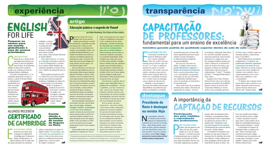 Rena Essência junho/2011 - páginas 6 e 7