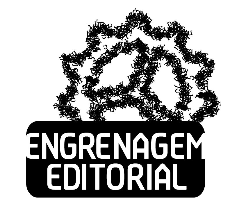 Segunda tentativa de logotipo para Engrenagem Editorial